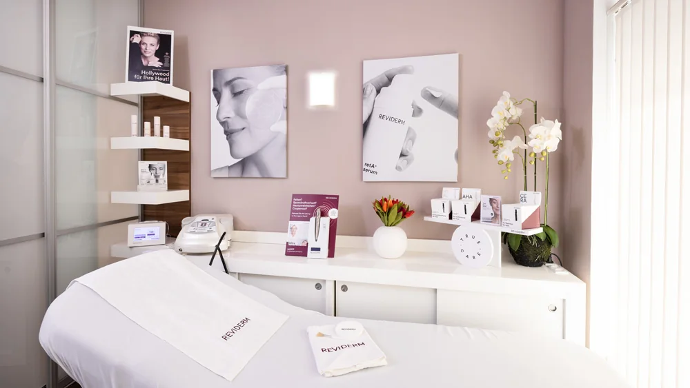 Behandlungsraum im Institut Kosmetik Wagram